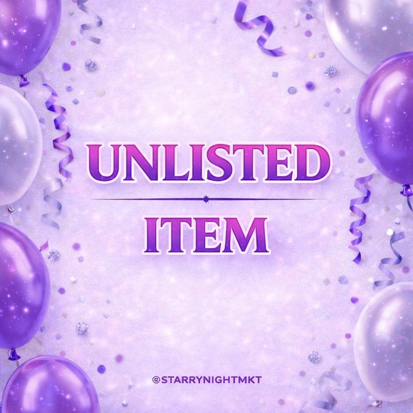 Accessories - 🤫🤐 UNLISTED ITEM FOR LIVE SHOW 🤫🤐